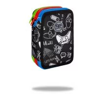 CoolPack Piórnik z wyposażeniem Jumper 3 gamer game over D067326 _20210811065230 - Piórniki - miniaturka - grafika 1