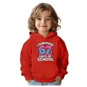 Bluzy dla dziewczynek - BLUZA DZIECIĘCA Z KAPTUREM 67 SIX SEVEN SZKOŁA 146-152 DLA DZIECKA PREZENT - miniaturka - grafika 1