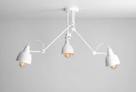 Lampy sufitowe - Aldex Plafon 3-pł aida biały 814PL_E - 814PL_E - miniaturka - grafika 1