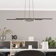 Lampy sufitowe - Żyrandol LED Zillerio-Z czarny ZigBee CCT dim - miniaturka - grafika 1