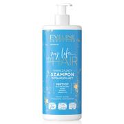 Szampony do włosów - Eveline Cosmetics Cosmetics My Life My Hair Nawilżający szampon wygładzający 500ml 64095-uniw - miniaturka - grafika 1