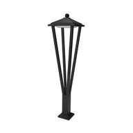 Lampy ogrodowe - Lampa zewnętrzna słupek ogrodowy LED 12W Bons OFL-22474-L-BK Italux - miniaturka - grafika 1