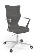 Fotele i krzesła biurowe - Entelo, Krzesło obrotowe Kylie Plus poler Castel 33 rozmiar 7 - miniaturka - grafika 1