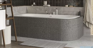 Besco Avita Slim + 170x75cm wanna asymetryczna lewa + syfon #WAV-170-SL+ - Wanny - miniaturka - grafika 4