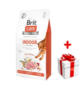 BRIT Care Cat  Grain-Free Indoor Anti-Stress 400g + niespodzianka dla kota GRATIS! - Sucha karma dla kotów - miniaturka - grafika 2
