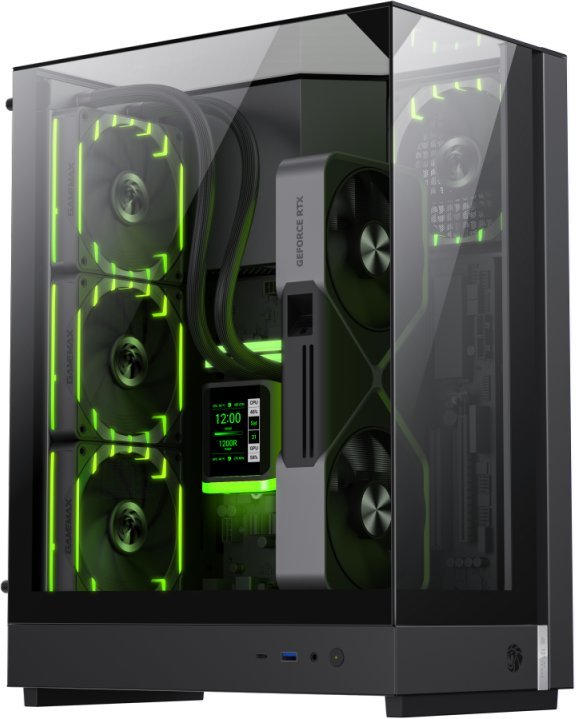 Obudowa GameMa Case T20 BK M-ATX