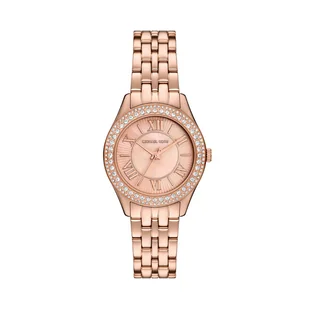 Zegarek Zegarek Michael Kors Harlowe MK4845 Różowe złoto - Zegarki damskie - miniaturka - grafika 1