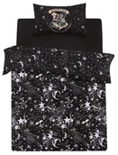 Pościel - Czarna pościel Hogwarts 135x200 Harry Potter - miniaturka - grafika 1