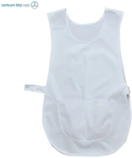 PORTWEST S843 FARTUSZEK Z KIESZENIĄ; BIAŁY (L/XL) - Odzież robocza - miniaturka - grafika 1
