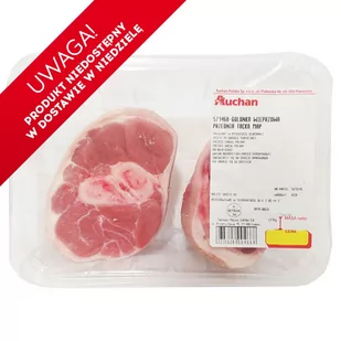 Auchan - Golonka wieprzowa przednia z kością - Mięso świeże i mrożone - miniaturka - grafika 1