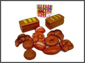 Zabawki AGD - Hipo Pieczywo 12el w siatce 660 - miniaturka - grafika 1