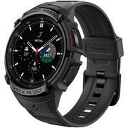 Akcesoria do smartwatchy - Spigen Rugged Armor Pro Samsung Watch 6 Classic 47mm czarny/black ACS06488 - miniaturka - grafika 1