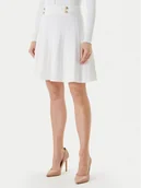 Spódnice - Guess Spódnica mini W5YD65 Z0130 Biały Regular Fit - miniaturka - grafika 1