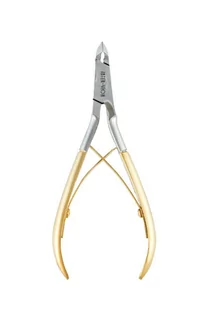 INTER VION Cążki doSKÓREK Premium Złote 4mm 499860 - Akcesoria do paznokci - miniaturka - grafika 1