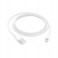 Kable USB - Apple Przewód z Lightning na USB 1m - Biały - miniaturka - grafika 1