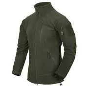 Odzież taktyczna i umundurowanie - Bluza Helikon-Tex Alpha TACTICAL Grid Fleece Jacket - olive green - miniaturka - grafika 1