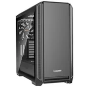 Platformy serwerowe - be quiet! Silent Base 601 czarno-srebrna z szybą (BGW27) - miniaturka - grafika 1