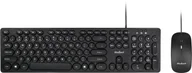 Zestawy myszka + klawiatura - Zestaw klawiatura i mysz przewodowa Rebel WDS200 KOM1027 - miniaturka - grafika 1