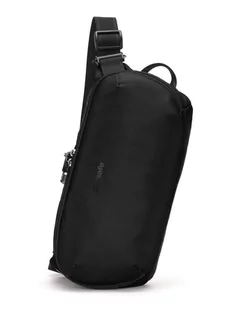 Biodrówka/ Saszetka Antykradzieżowa Pacsafe Metrosafe X Urban Sling - Black - Nerki - miniaturka - grafika 1