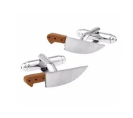 Spinki do mankietów i krawatów - SPINKI DO MANKIETÓW koszuli MANKIETU noże dla kucharza - miniaturka - grafika 1