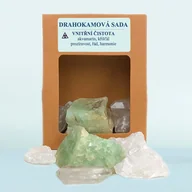 Akcesoria medycyny naturalnej - Nandi - Zestaw kamieni szlachetnych - Wewnętrzna czystość - miniaturka - grafika 1