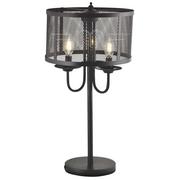 Lampy stojące - Sanico Soho 310859 lampa stołowa lampka 3x12W E14 czarny - miniaturka - grafika 1