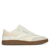 Sneakersy damskie - Sneakersy Reebok FORTE LOUNGER AR30252WCCQ Écru - miniaturka - grafika 1