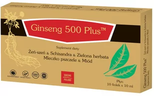 Ginseng Poland Ginko Biloba Ekstrakt 10x10 (5905133594271) - Suplementy naturalne - miniaturka - grafika 1