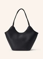 Torebki damskie - Seidenfelt Torba Shopper Nelma Z Saszetką schwarz - miniaturka - grafika 1