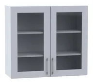 Szafki kuchenne - Górna szafka kuchenna z witryną T2-S04 - miniaturka - grafika 1