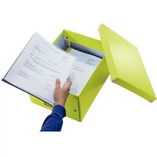 Leitz INNY Pudełko Do Przechowywania Click Store Wow A4 Zielony 135L087 - Półki na dokumenty - miniaturka - grafika 1