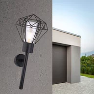 Lampy ogrodowe - Globo Globo 31355W - Kinkiet zewnętrzny HORACE 1xE27/15W/230V IP44 - miniaturka - grafika 1