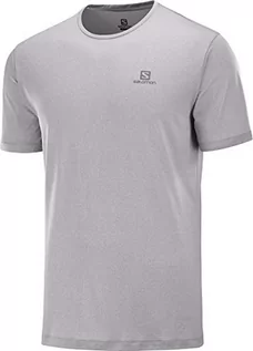 Koszulki męskie - SALOMON Męska koszulka treningowa Agile M stop/wrzosowy T-shirt (1 szt.) - grafika 1