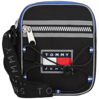 Torebki damskie - Tommy Hilfiger Jeans Jeans TJM Heritage Torba z paskiem na ramie 14 cm black mix AM0AM08368-0GJ - grafika 1