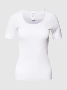T-shirt z okrągłym dekoltem model ‘LUXURY’ - Koszulki i topy damskie - miniaturka - grafika 1