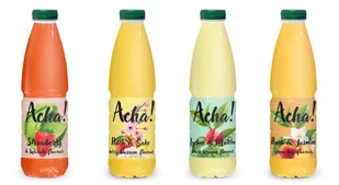 ACHA! Lychee&Matcha Black Sesame NAPÓJ matcha i nutą czarnego sezamu - Soki i herbatki dla dzieci - miniaturka - grafika 1