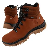 Buty trekkingowe męskie - Buty trekkingowe 4F M OBMH255 81S brązowe - miniaturka - grafika 1