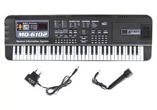 Keyboard MQ-6102 61 Klawiszy Mikrofon Do Nauki - Instrumenty muzyczne dla dzieci - miniaturka - grafika 4