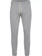 Spodnie sportowe męskie - Hummel Spodnie dresowe w kolorze szarym - miniaturka - grafika 1