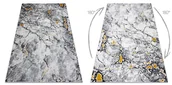 Dywany - Dywan GLOSS nowoczesny 528A 58 Marmur, kamień, stylowy, glamour kość słoniowa / czarny beżowy 160x220 cm - miniaturka - grafika 1