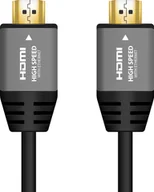Kable komputerowe i do monitorów - Kabel Agog HDMI - HDMI 5m szary X-L01 - miniaturka - grafika 1
