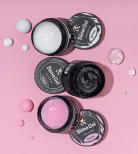 F.O.X Slime Gel White, 10 ml - Żele do paznokci - miniaturka - grafika 1