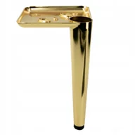 Meble modułowe i akcesoria - Złota noga meblowa Szpilka chrom wysokość 17 cm do mebli w stylu glamour - miniaturka - grafika 1