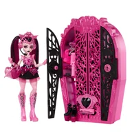 Lalki dla dziewczynek - Monster High, Straszysekrety, Potworne zagadki, Draculaura, lalka z akcesoriami - miniaturka - grafika 1