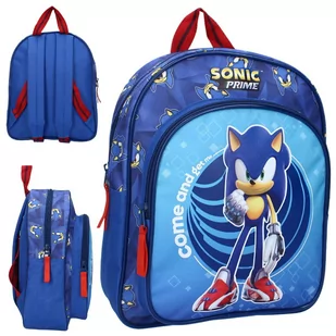 Vadobag Mały Plecak Przedszkolny Dziecięcy Z Kieszenią Sonic - Plecaki szkolne i tornistry - miniaturka - grafika 1