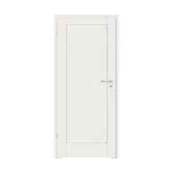 Drzwi wewnętrzne - Skrzydło drzwiowe łazienkowe z podcięciem wentylacyjnym Dota białe lakierowane 60 lewe Classen - miniaturka - grafika 1