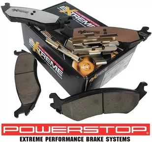 Tylne klocki Z36 + WIERCONE nacinane tarcze hamulcowe POWERSTOP EVOLUTION Dodge Durango 2004-2009 - Tarcze hamulcowe - miniaturka - grafika 3