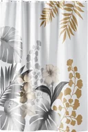 Zasłony - Zasłona prysznicowa z wzorem kwiatów, KELLY, 180 x 200 cm - miniaturka - grafika 1