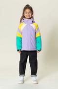 Kurtki i płaszcze dla dziewczynek - Gosoaky kurtka narciarska dziecięca FAMOUS DOG kolor fioletowy - miniaturka - grafika 1