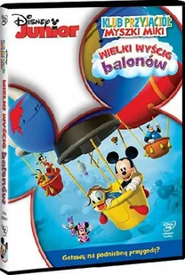Galapagos Klub przyjaciół Myszki Miki: Wielki wyścig balonów - Filmy animowane DVD - miniaturka - grafika 1